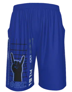 Phi Beta Sigma Them Bois Flat Shorts