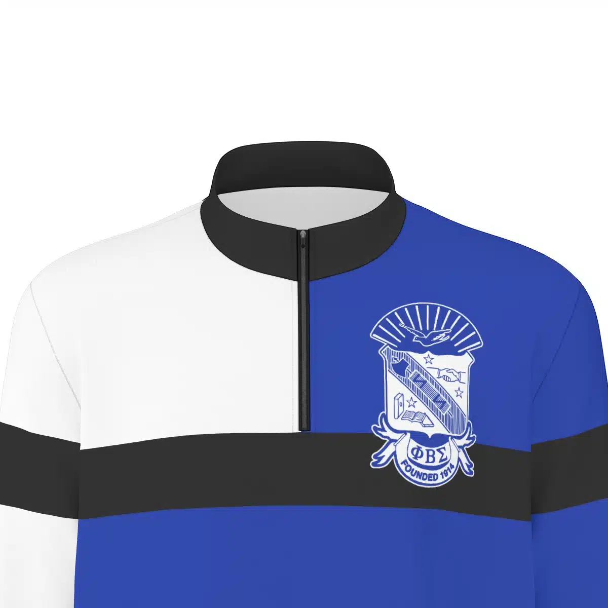 Phi Beta Sigma Sporty Half Zip Pullover - Image 6