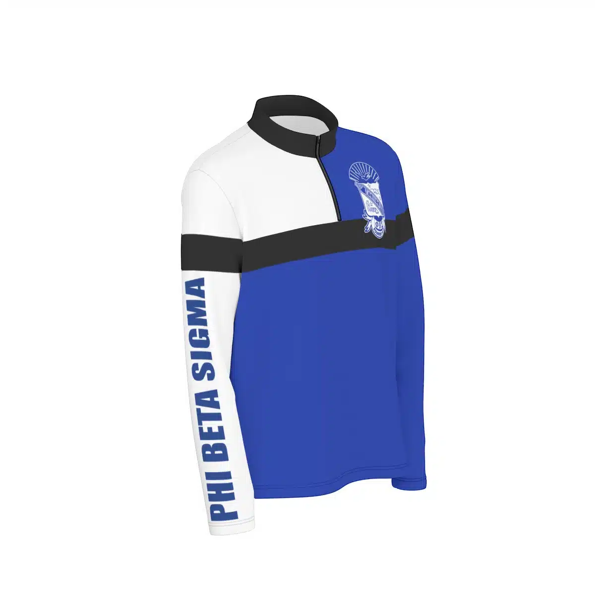 Phi Beta Sigma Sporty Half Zip Pullover - Image 4
