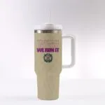 Omega Psi Phi 40 oz Tumbler With Handle
