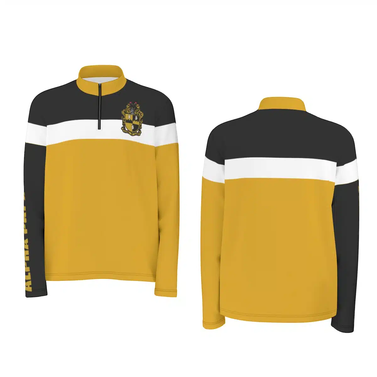 Alpha Phi Alpha Sporty Half Zip Pullover