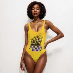 Sigma Gamma Rho Sgrho One-piece Swimsuit