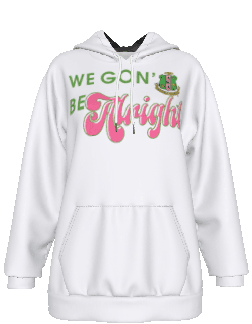 Alpha Kappa Alpha Be Alright Pullover Hoodie - Image 2