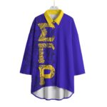 Sigma Gamma Rho Chiffon Shirt With Elbow Sleeve