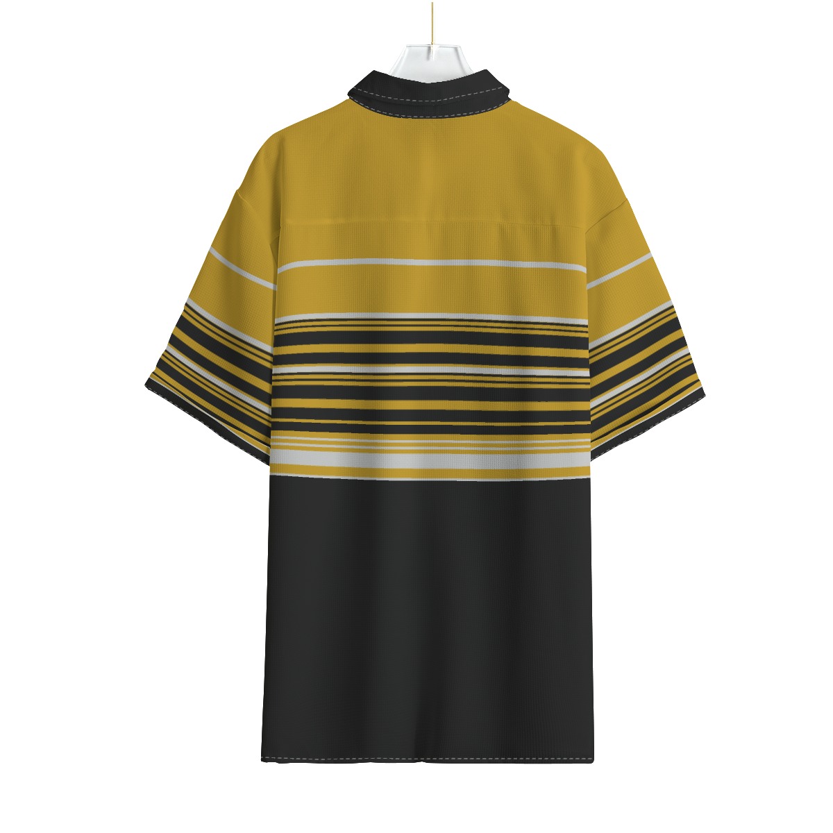 Alpha Phi Alpha Striped Shirt With Folding Sleeves - Image 2