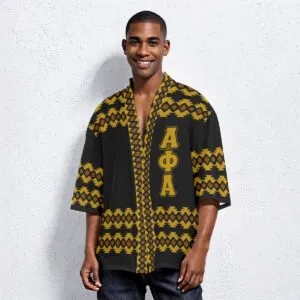 Alpha Phi Alpha Drop-shoulder Short Coat