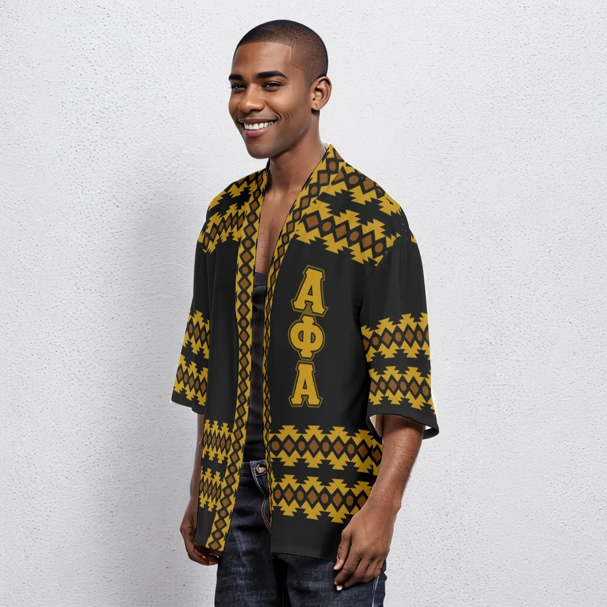 Alpha Phi Alpha Drop-shoulder Short Coat - Image 2