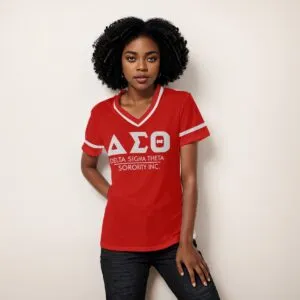 Delta Sigma Theta V-neck Women's T-shirt
