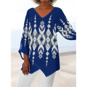 Zeta Phi Beta T-shirt With Irregular Hem