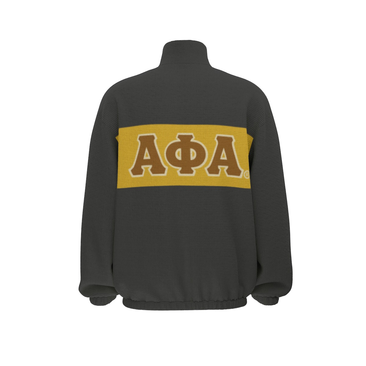 Alpha Phi Alpha Colour Block Turtleneck Zipper Sweatshirt - Image 5