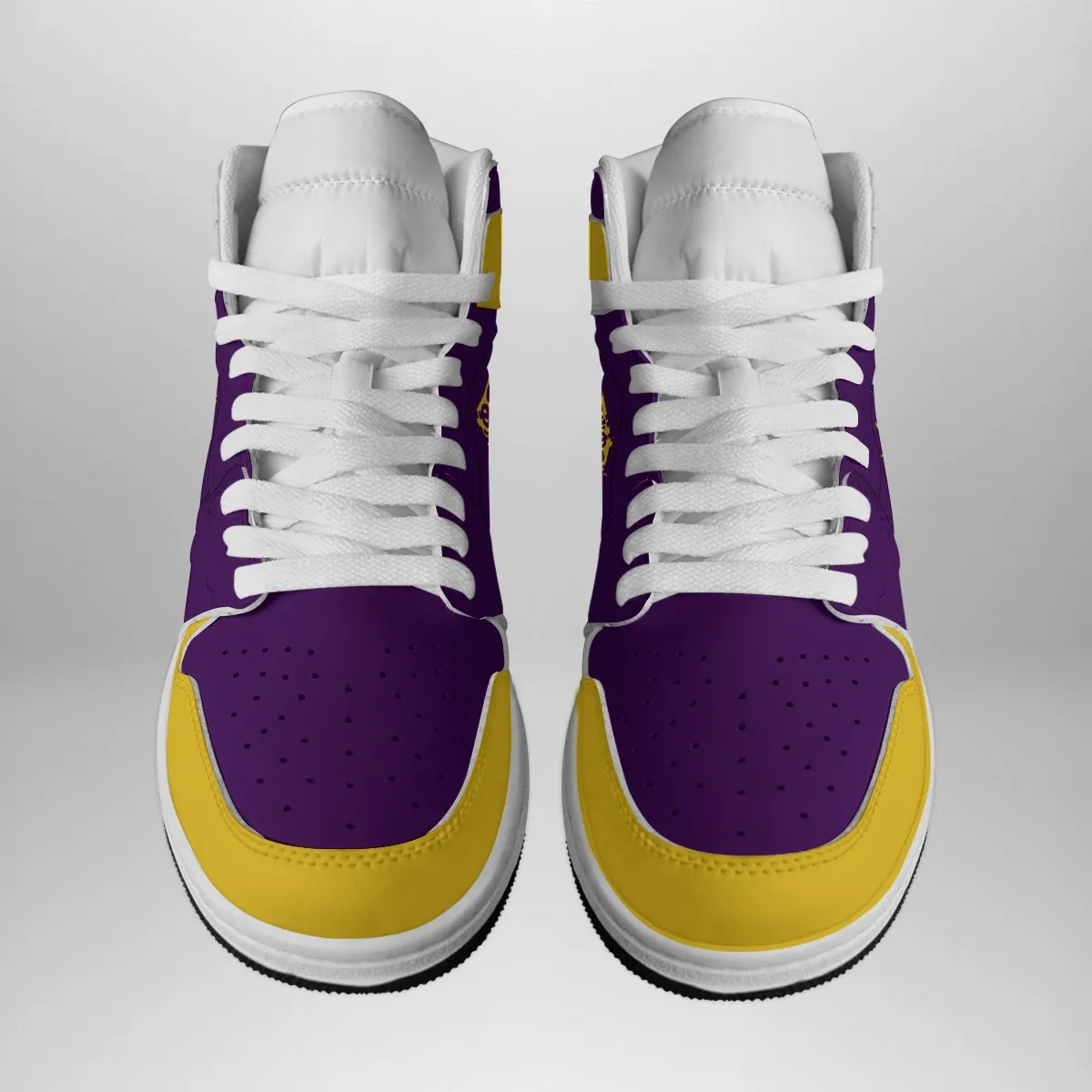Omega Psi Phi DJays Leather Stitching Shoes