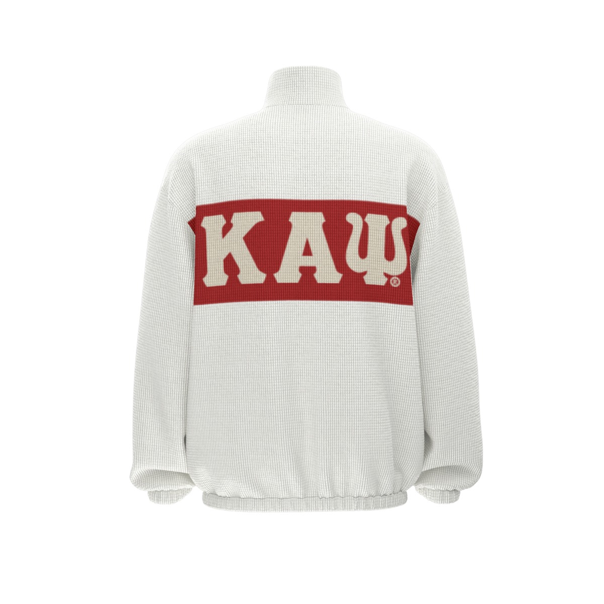 Kappa Alpha Psi Colour Block Turtleneck Zipper Sweatshirt - Image 5