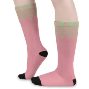 Alpha Kappa Alpha Long Socks
