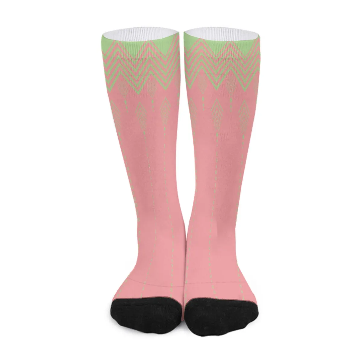 Alpha Kappa Alpha Long Socks - Image 2