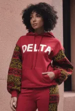 Delta Sigma Theta African Pattern Hoodie