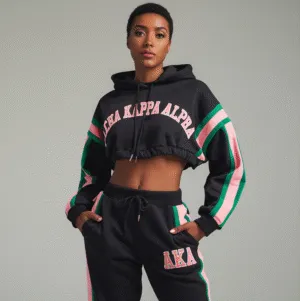 Alpha Kappa Alpha Cut-Off Jogger Hoodie