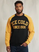 Alpha Phi Alpha 'Ice Cold' Color-Blocked Crew Neck