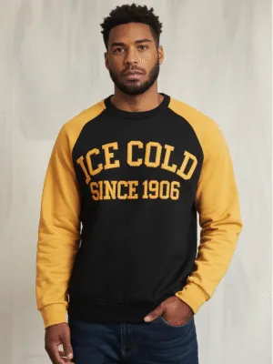 Alpha Phi Alpha 'Ice Cold' Color-Blocked Crew Neck
