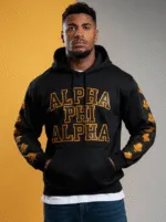 Alpha Phi Alpha Embossed Varsity Hoodie