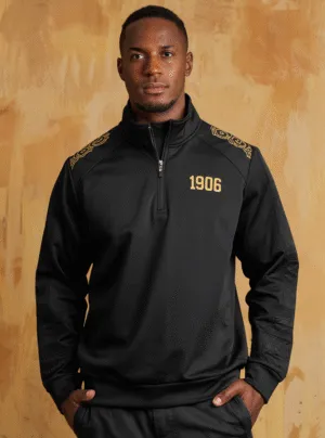 Alpha Phi Alpha Legacy Gold Quarter Zip Pullover