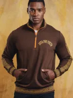 Iota Phi Theta Golden Crescent Quarter Zip Pullover