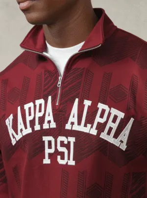 Kappa Alpha Psi Crimson Pride Quarter Zip Pullover