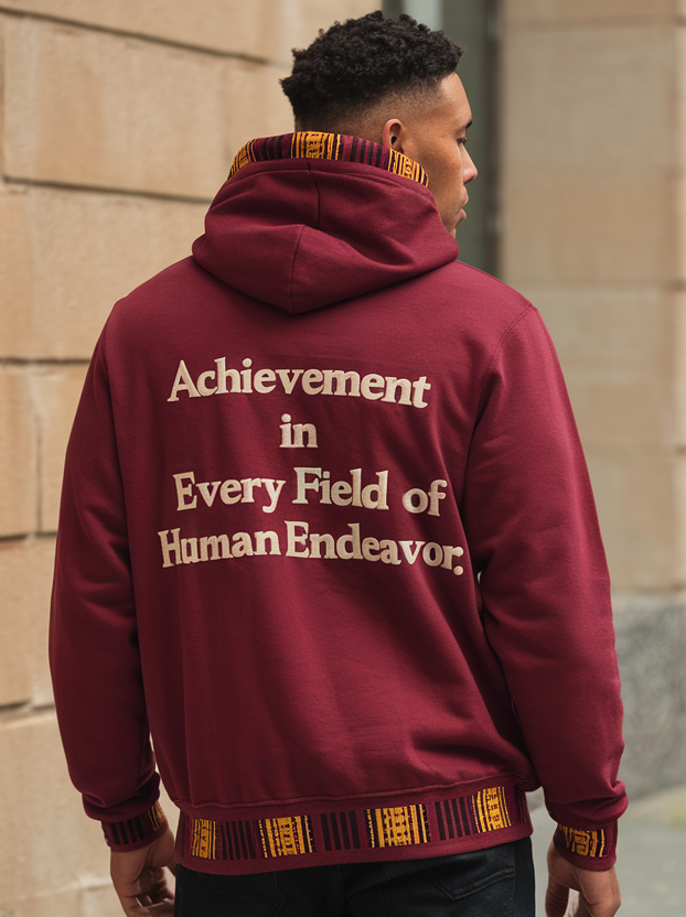 Kappa Alpha Psi Embroidered Motto Hoodie - Image 2