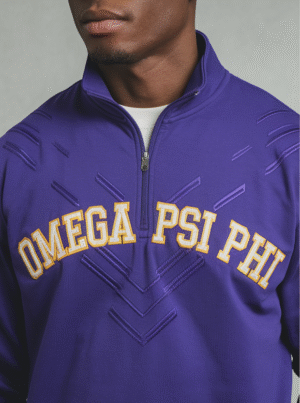 Omega Psi Phi Royal Brotherhood Quarter Zip Pullover