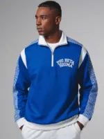 Phi Beta Sigma Blue Legacy Quarter Zip Pullover