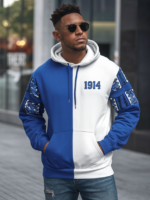Phi Beta Sigma African Patchwork Hoodie
