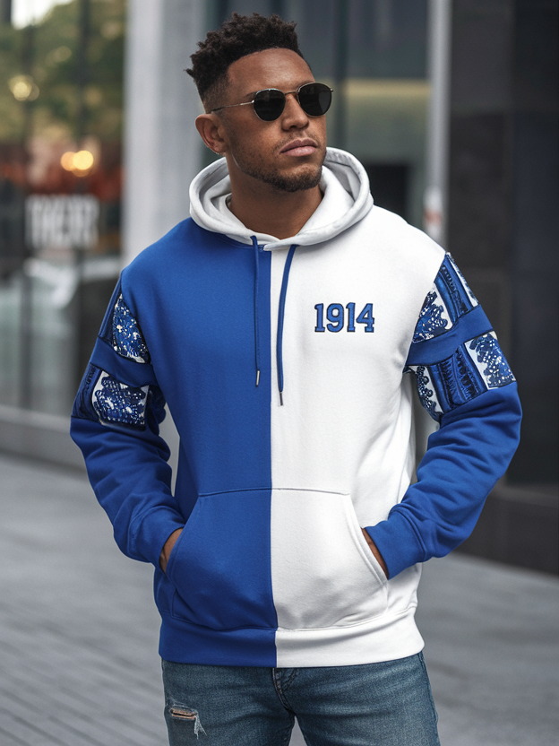 Phi Beta Sigma African Patchwork Hoodie