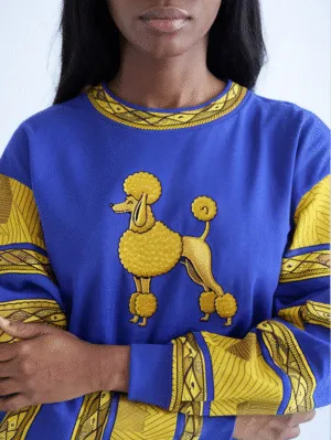 Sigma Gamma Rho Golden Poodle Crewneck Sweater