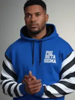 Phi Beta Sigma Sigma Stripes Graphic Hoodie