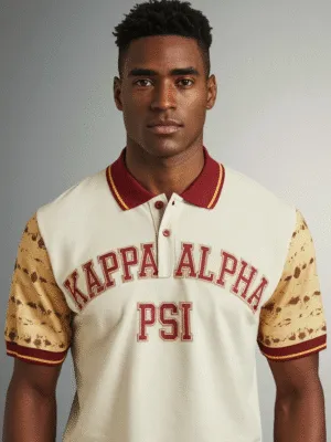 Kappa Alpha Psi Kent Pattern Polo