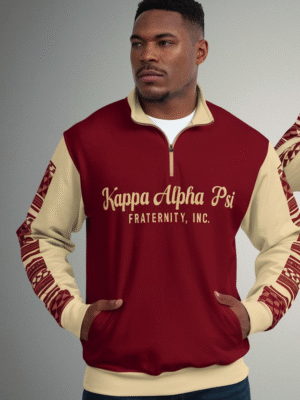 Kappa Alpha Psi Crimson Elite Quarter-Zip