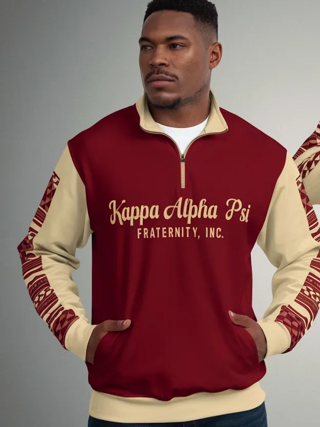Kappa Alpha Psi Crimson Elite Quarter-Zip