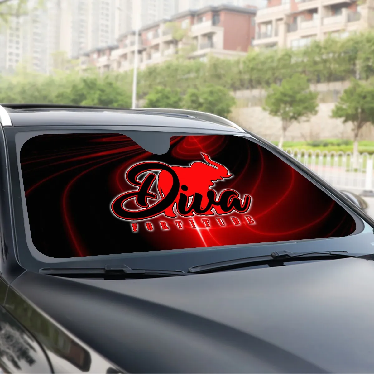 Delta Sigma Theta Windshield Shade - Image 5
