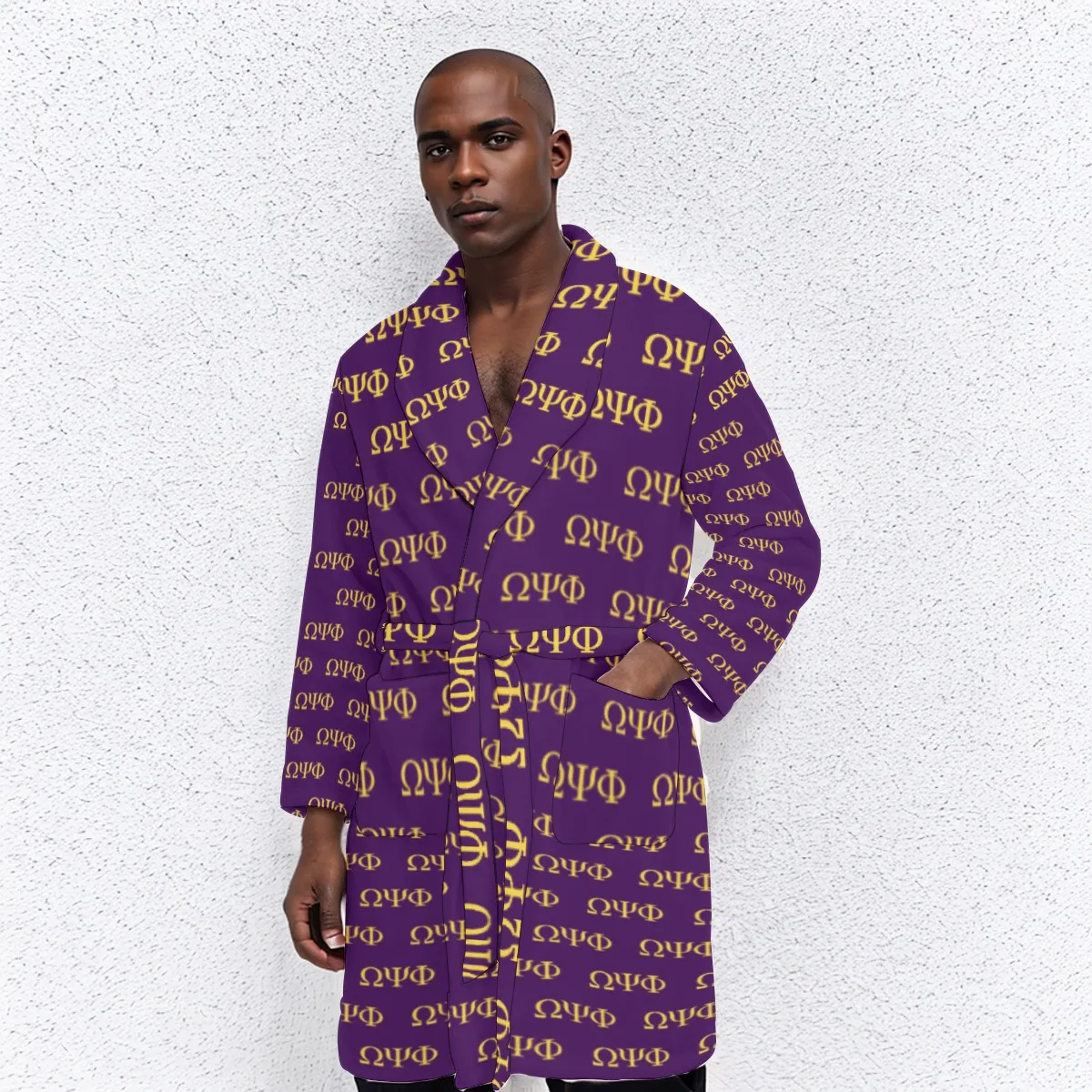 Omega Psi Phi Bathrobe - Image 3