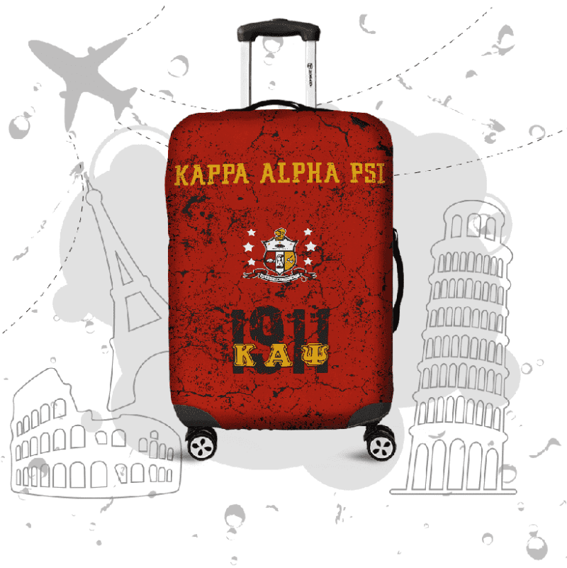 Kappa Alpha Psi Luggage Bag Cover