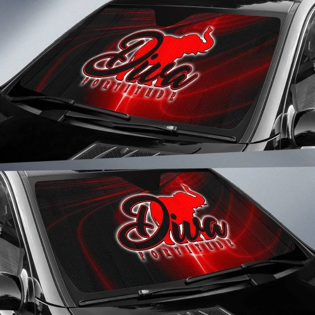 Delta Sigma Theta Windshield Shade - Image 2