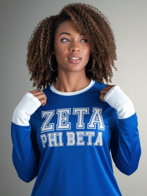 Zeta Phi Beta Dove Essence Long Sleeve Performance Shirt