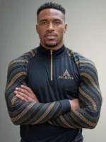 Alpha Phi Alpha Gold Standard Technical Quarter-Zip