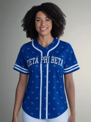 Zeta Phi Beta Heritage Blue 1920 Baseball Jersey