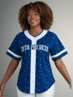 Zeta Phi Beta Heritage Blue 1920 Baseball Jersey