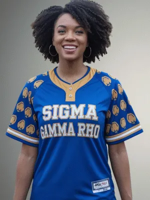 Sigma Gamma Rho Poodle Heritage 1922 Baseball Jersey