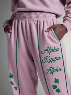 Alpha Kappa Alpha Ivy Luxe Lounge Jogger Sweatpants