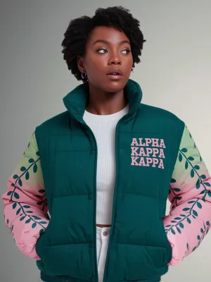 Alpha Kappa Alpha Prestige Ivy Puffer Jacket