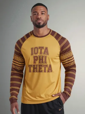 Iota Phi Theta Heritage Performance Long Sleeve Shirt