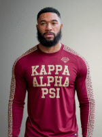 Kappa Alpha Psi Heritage Stride Long Sleeve Performance Shirt