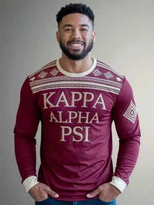 Kappa Alpha Psi Heritage Harmony Long Sleeve Performance Shirt